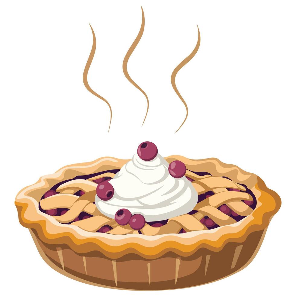 Sweet pie icon design vector