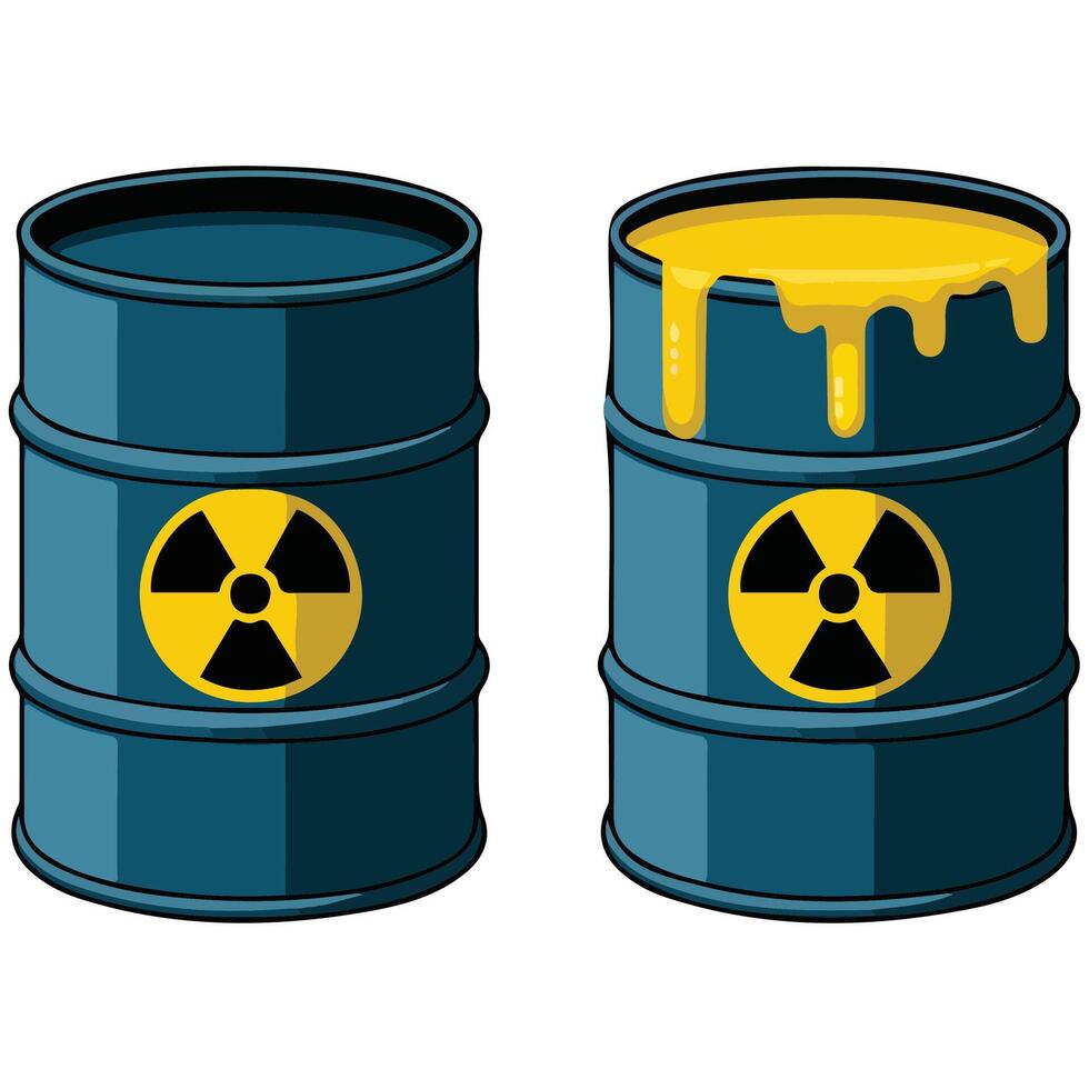 Hazardous waste icon vector