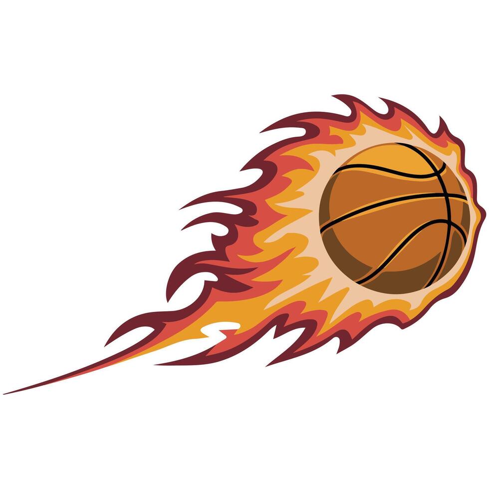 Basketball ball for game vector
