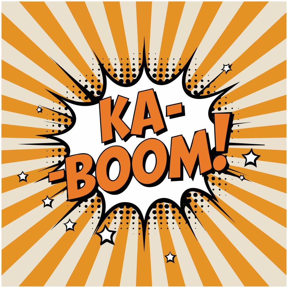 Comic speech bubble vector
