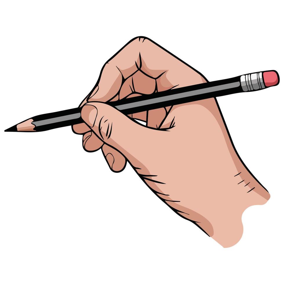 Pencil eraser icon vector