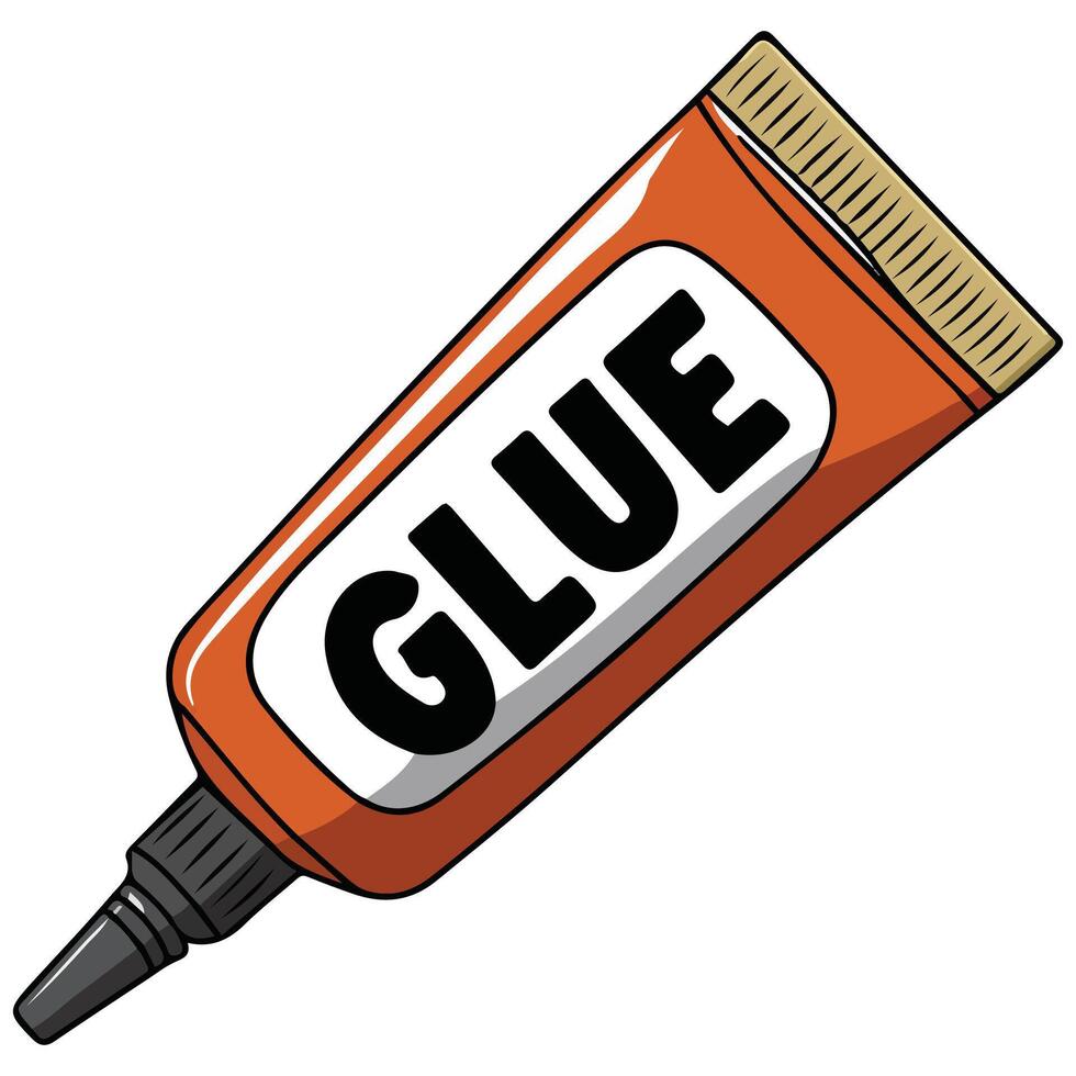 Glue stick illustration on white background vector