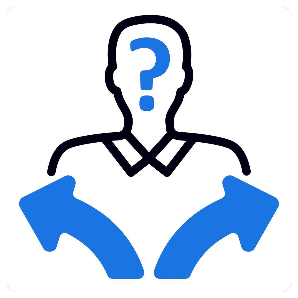 confusion in decision making vector