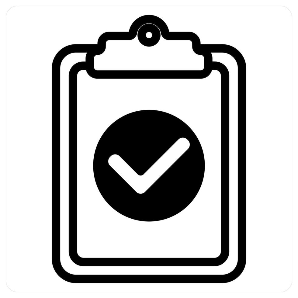 task done in black duo line vector