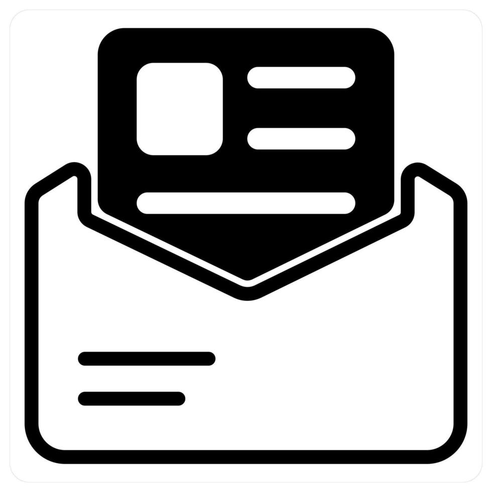 job letter in black duo line vector
