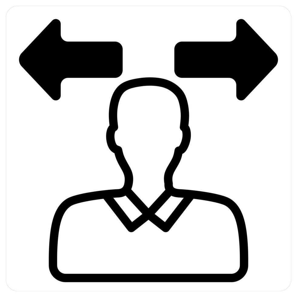 confusion in black color vector