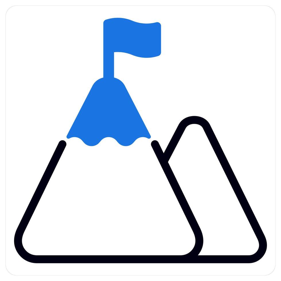 mission in blue duo line vector