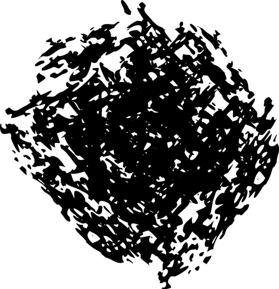 Hand drawn scribble stain creating a textured, abstract design element, enhancing projects with a distinct touch of grunge and artistic flair, perfect for various creative applications vector