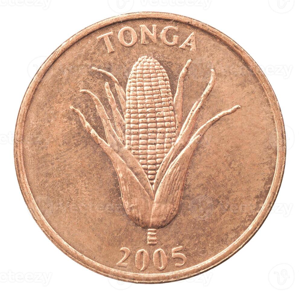 A coin with a corn on it photo