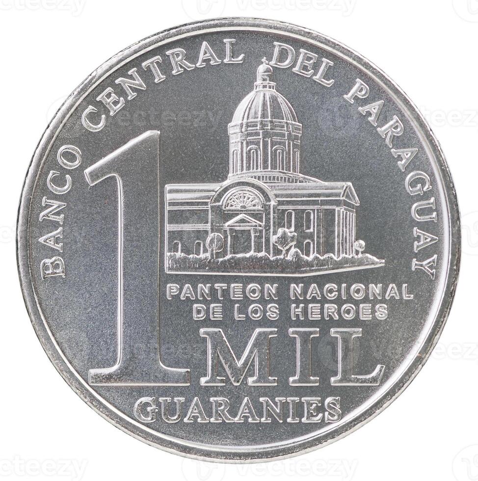1-peso coin of argentina, with the national monument in the background photo
