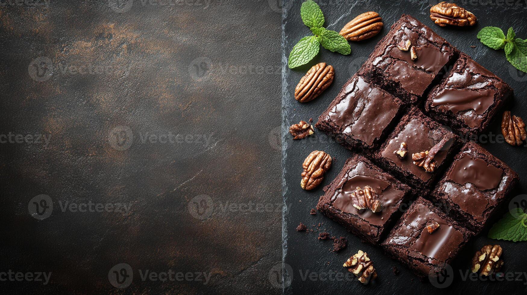 Delicious chocolate bar generously loaded with crunchy nuts and rich smooth chocolate for a perfect treat experience photo