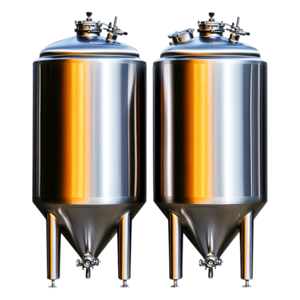 Stainless Steel Fermentation Vessels for Brewing and Food Processing png