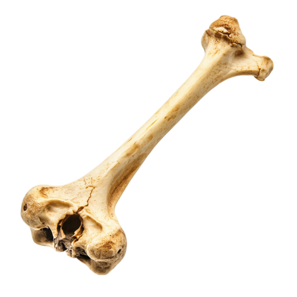 Isolated bone anatomy skeletal system medical study aid isolated on transparent background png
