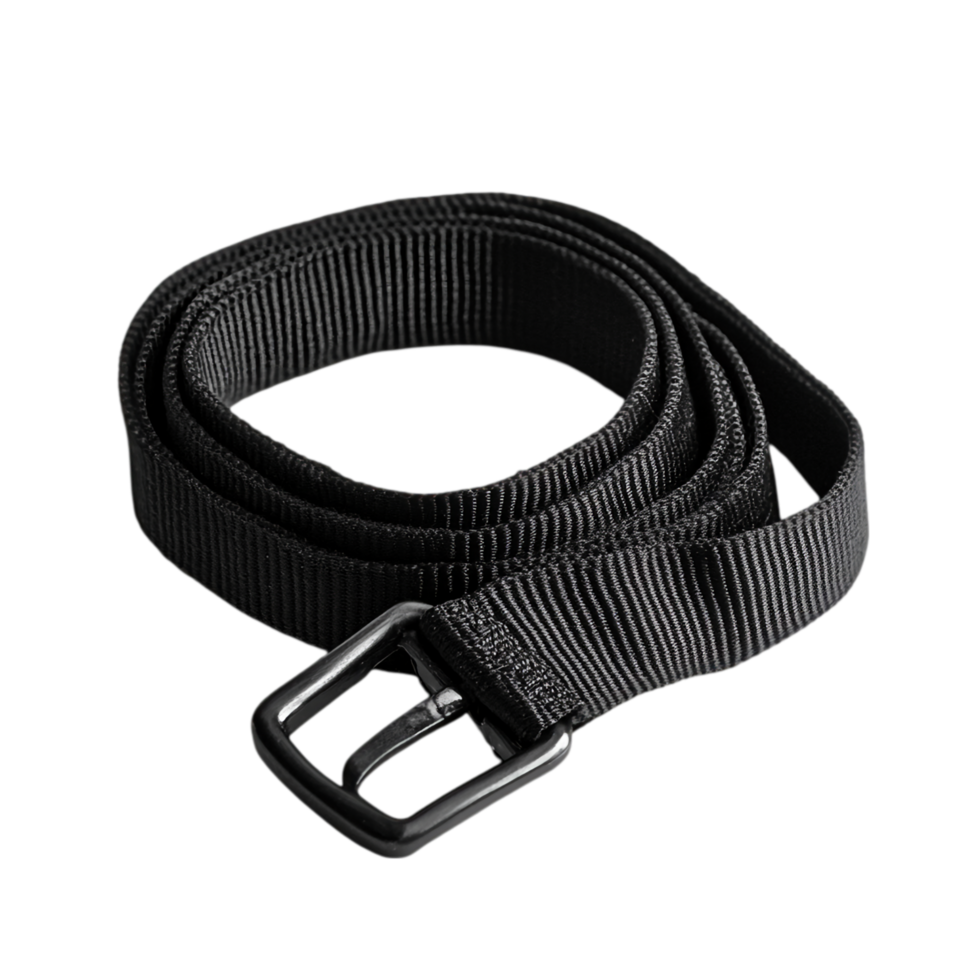 Stylish mens belt fashion accessory waist apparel item isolated on transparent background png