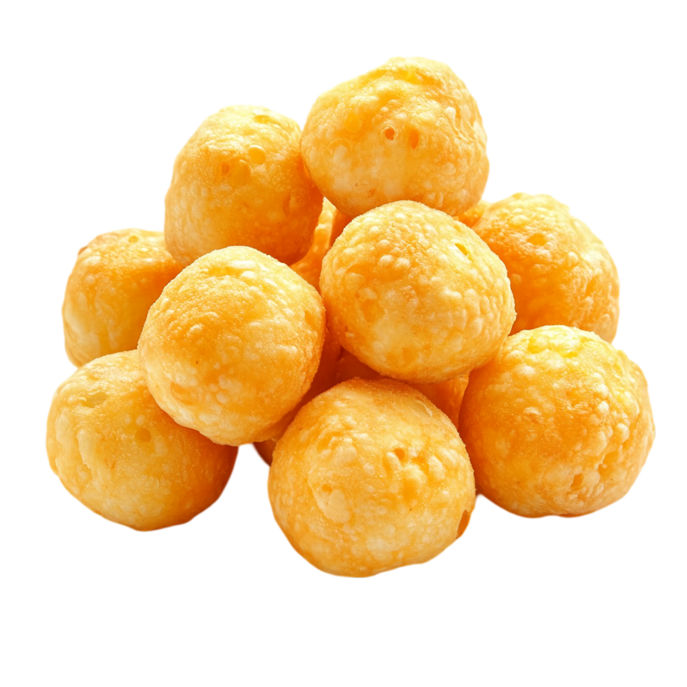 Delicious glazed donut holes dessert food confectionery isolated on transparent background png