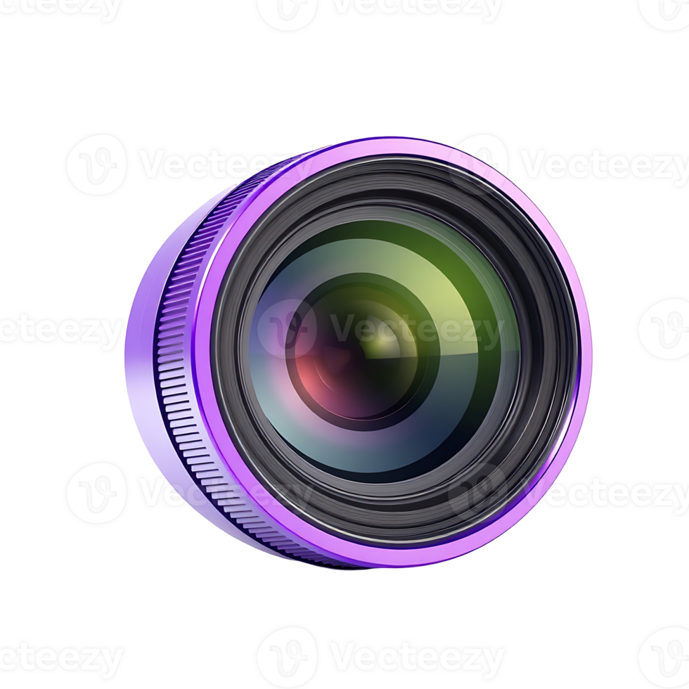 Purple Camera Lens png
