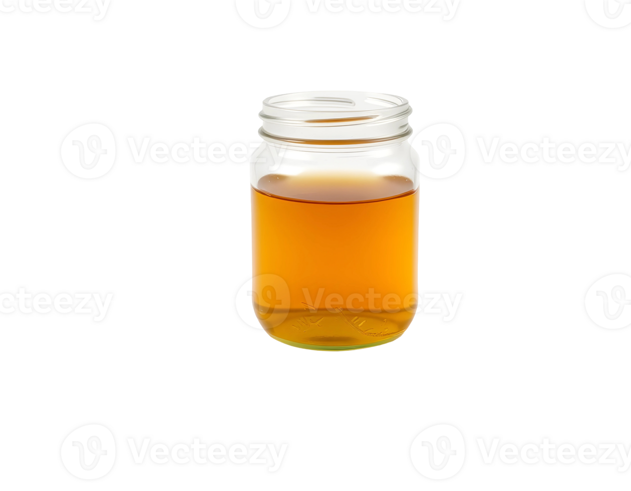 A Jar of Honey with a Golden Hue png