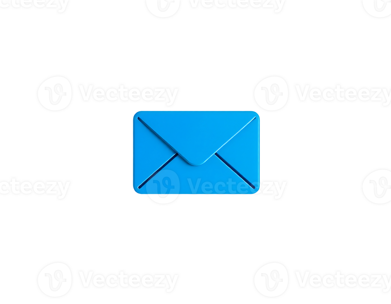 Blue Envelope Icon Communication and Digital Messaging png