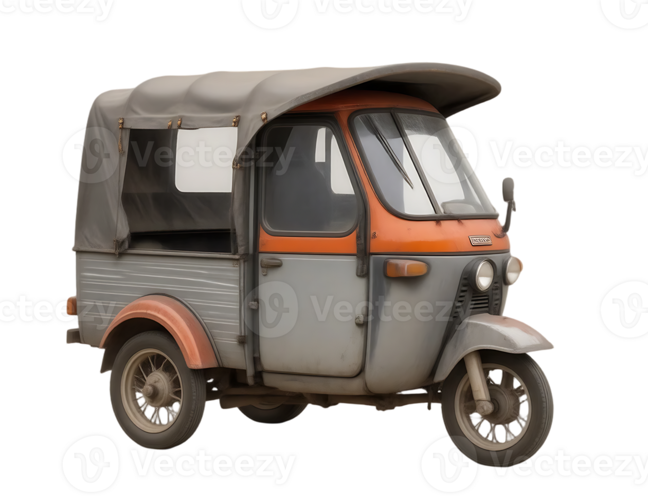 Classic Tuk-Tuk Isolated png