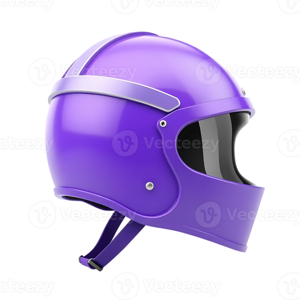 Purple Motorcycle Helmet png