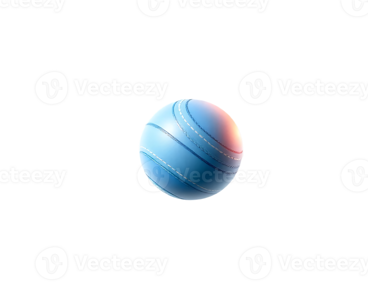 Blue sphere with stripes and gradient light png