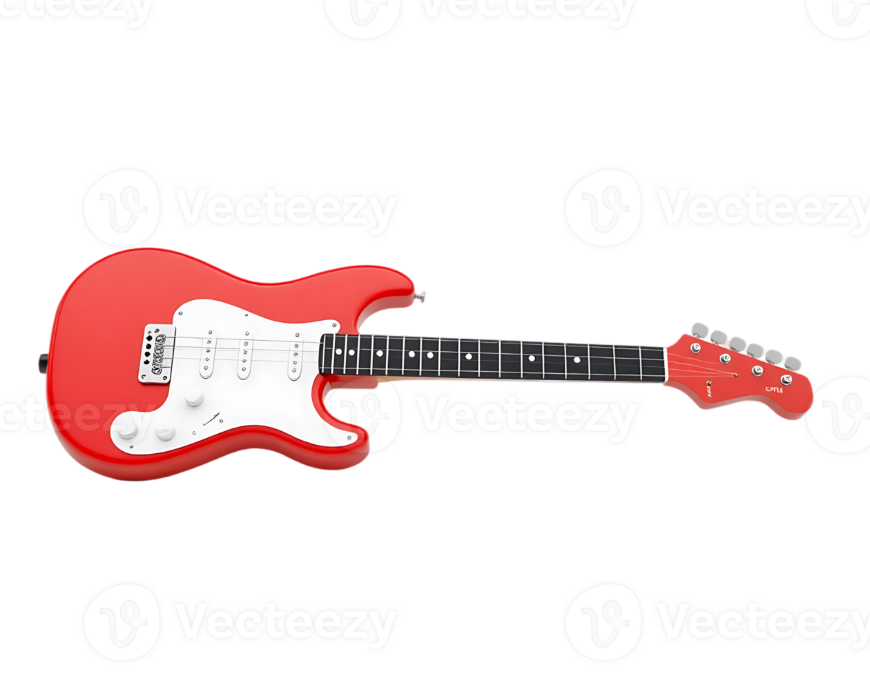 Red Electric Guitar png
