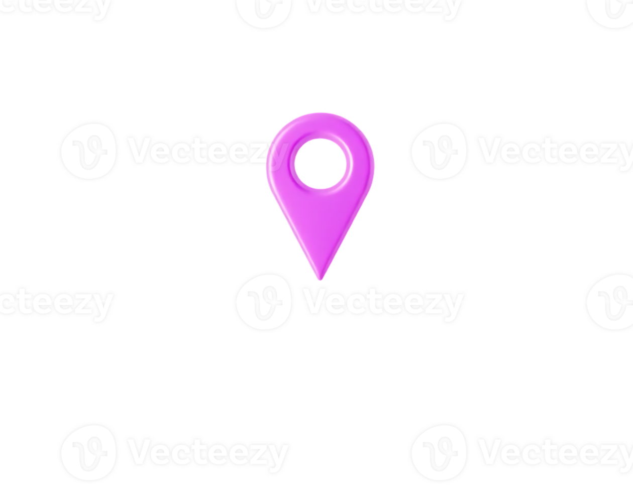 Purple Map Pin Icon png