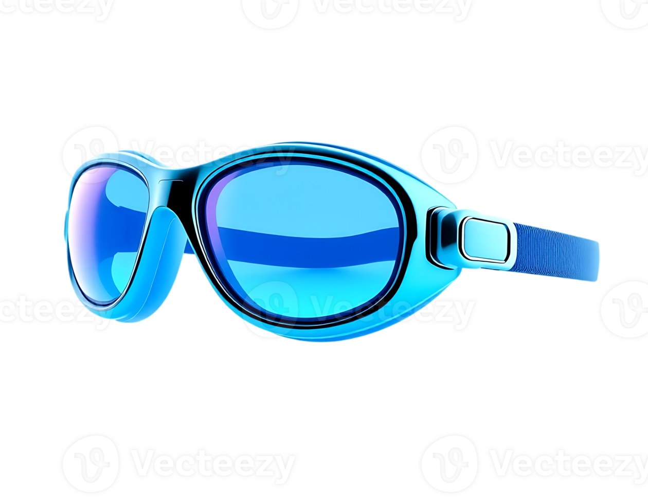 Stylish Blue Goggles png