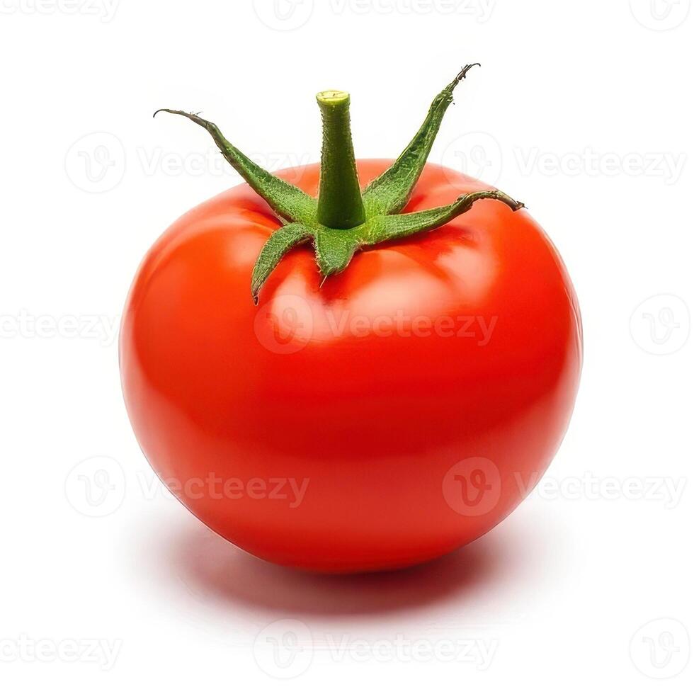 solated Round Tomato photo
