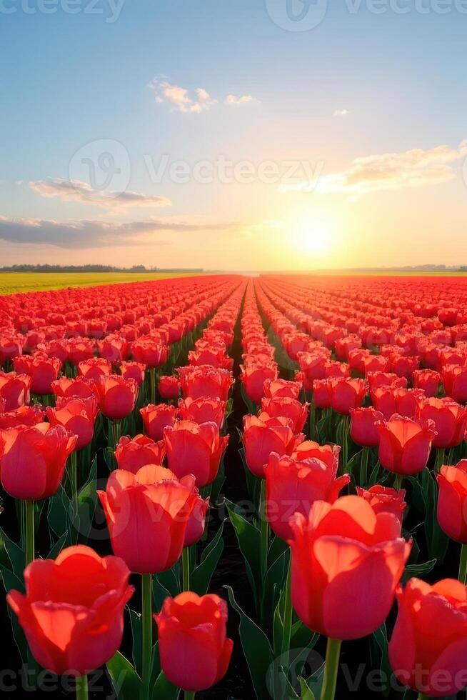Sunset Tulip Glory photo