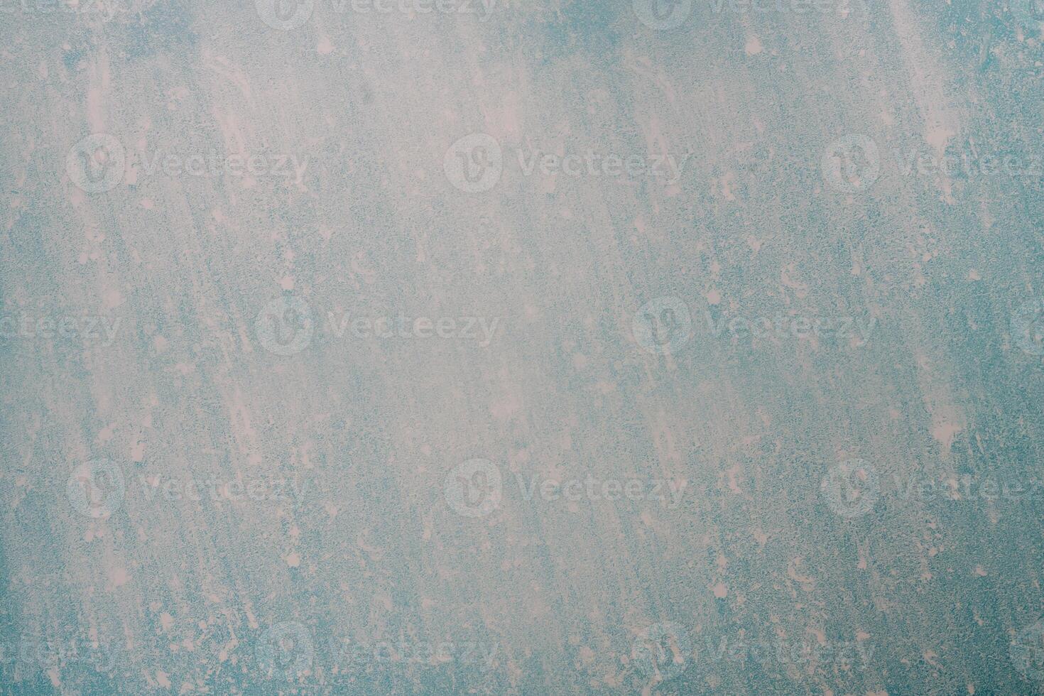 Abstract blue pastel grunge background with scratches and cracks photo