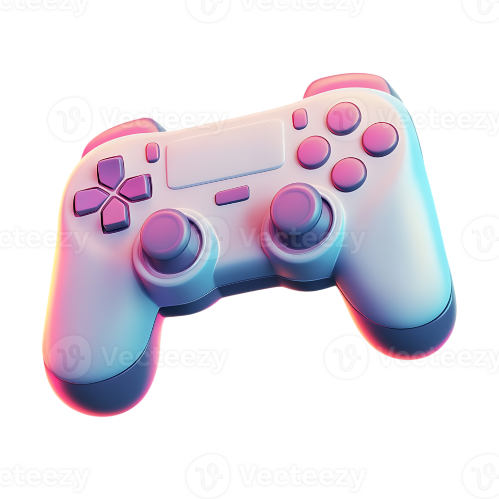 gaming joystick isolated on transparent background png