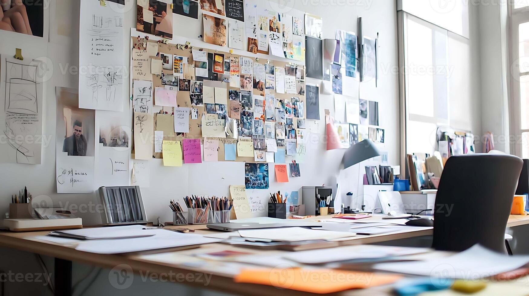Aesthetic Cozy Workplace at Home A Stylish and Relaxing Setup photo