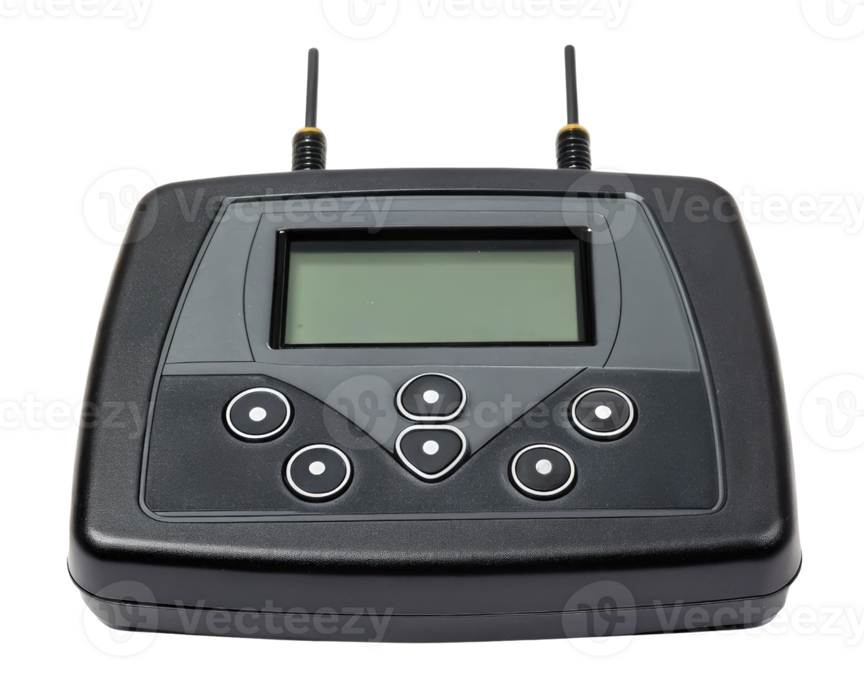 Wireless control unit on a transparent background png
