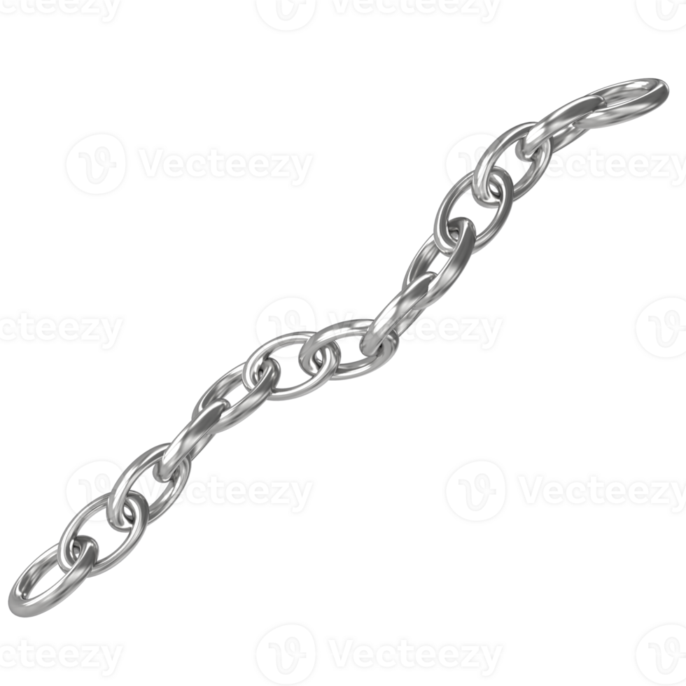 a chain link on a transparent background png
