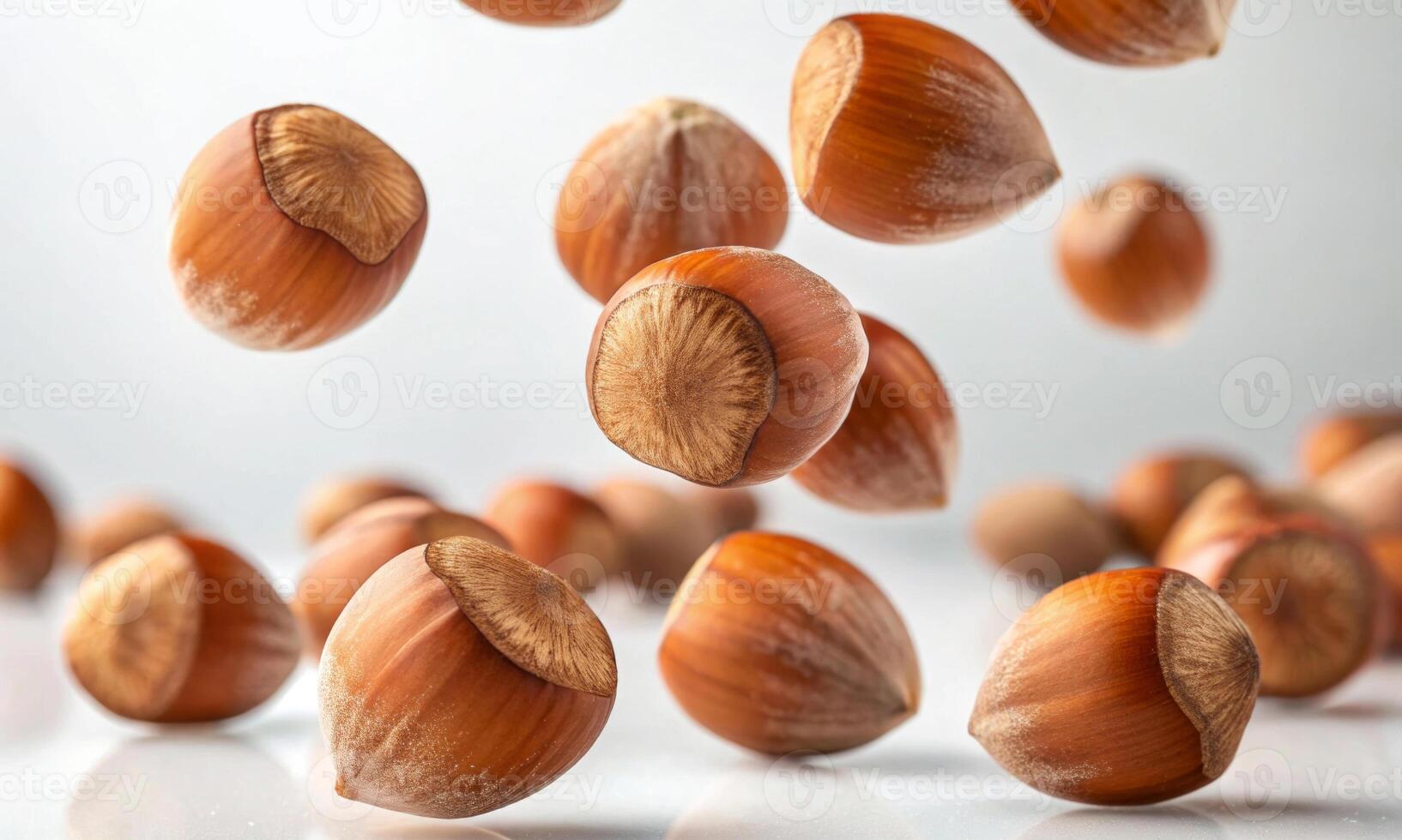Nuts for health. hazelnuts strengthen the immune system and reduce appetite photo