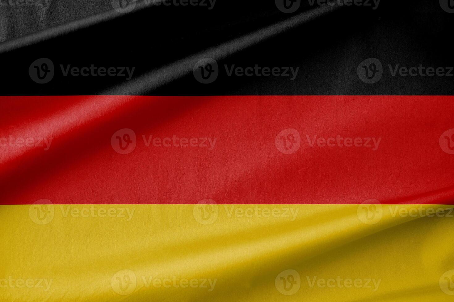 Germany National Flag Waving in the Wind photo