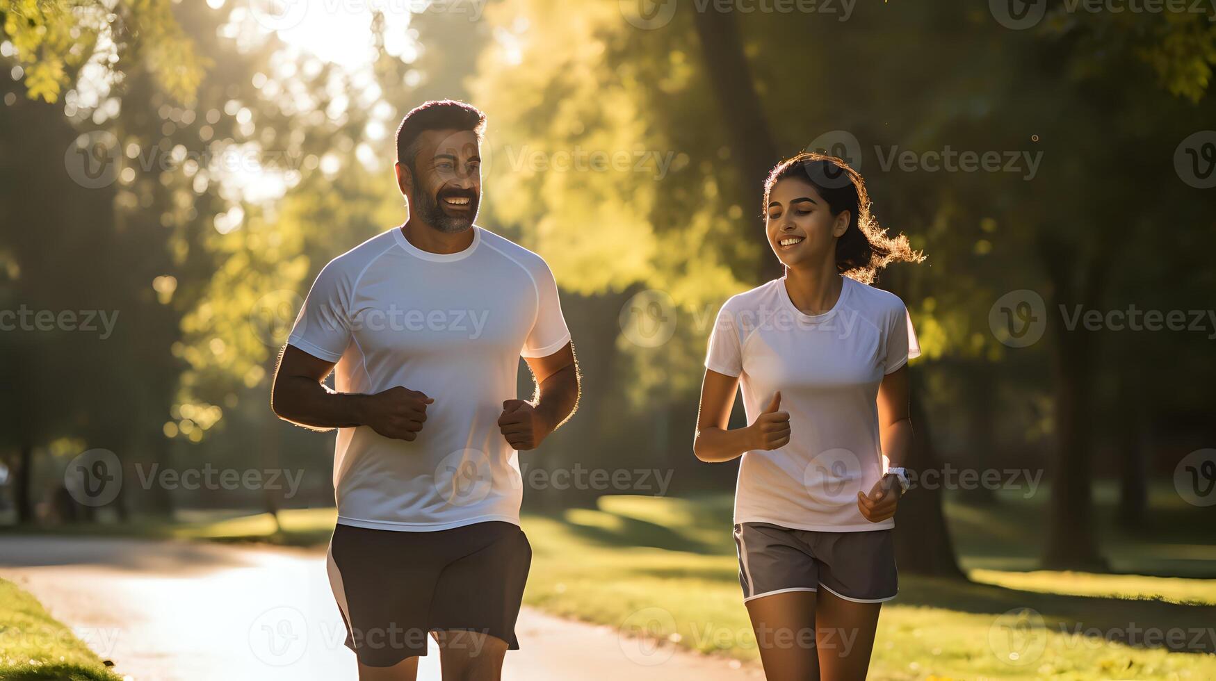 Exercising together can a stronger relationship photo