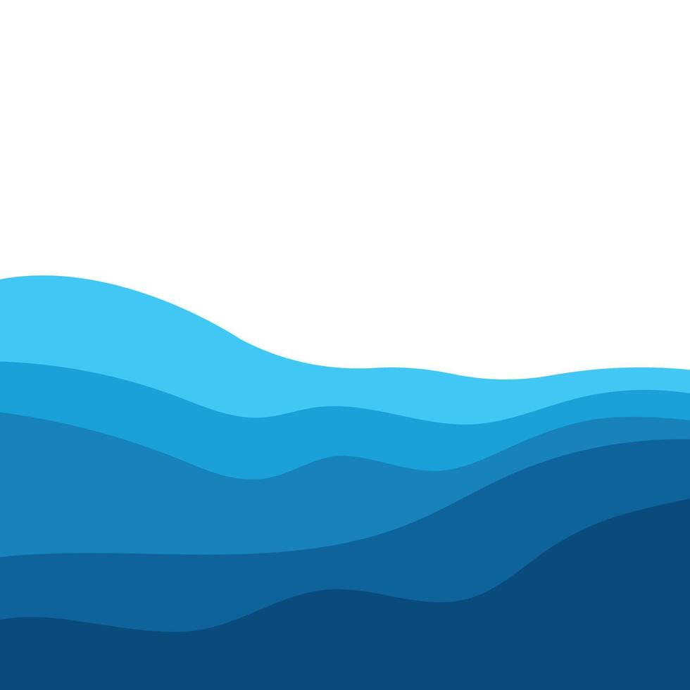 Background abstract wave design vector