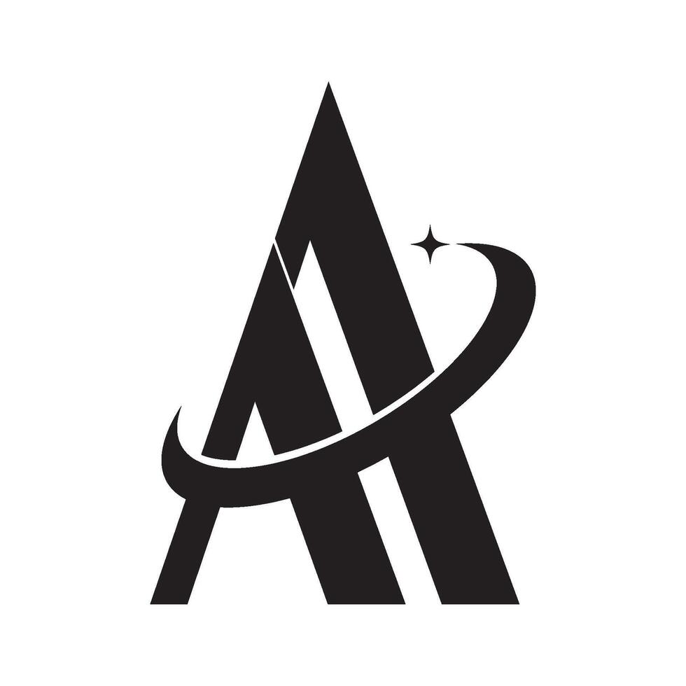 A Letter Logo Business design vector