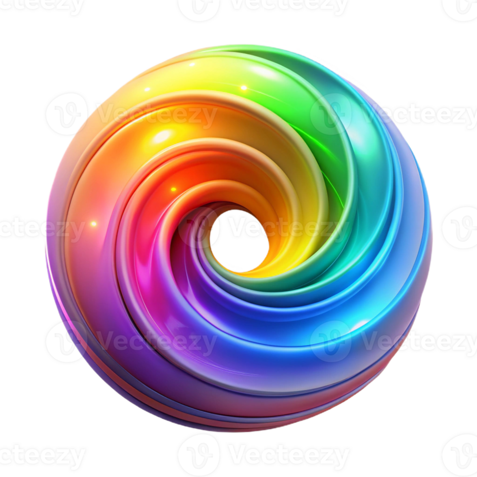 wonderful abstract A dynamic, swirling vortex of particles and energy, in a spectrum of rainbow colors, illuminated by a bright, energetic light. Style cosmic, energetic genuine png