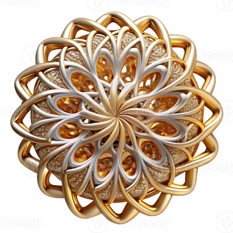 extraordinary abstract Delicate, intricate lace-like patterns formed by interwoven strands of light, in warm gold and silver tones, with a soft, diffused glow. Style Art Nouveau, ornamental genuine png
