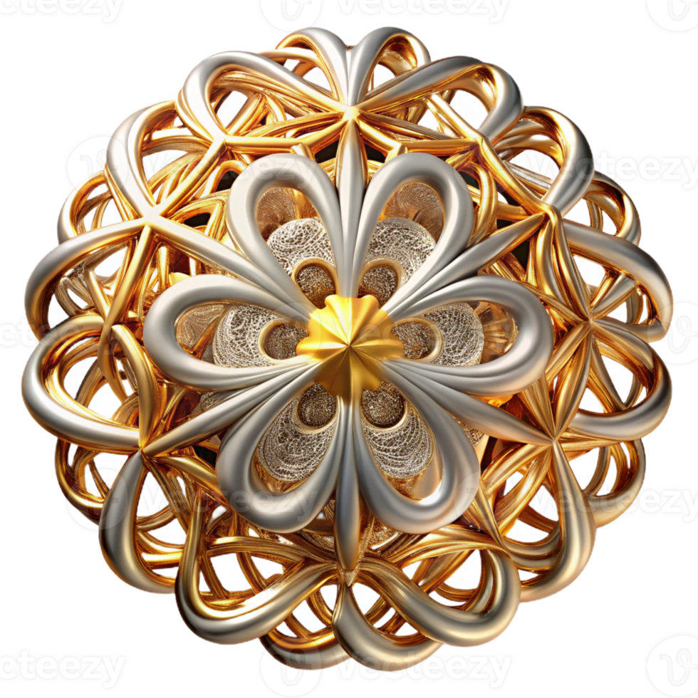 beautiful vintage Delicate, intricate lace-like patterns formed by interwoven strands of light, in warm gold and silver tones, with a soft, diffused glow. Style Art Nouveau, ornamental professional png
