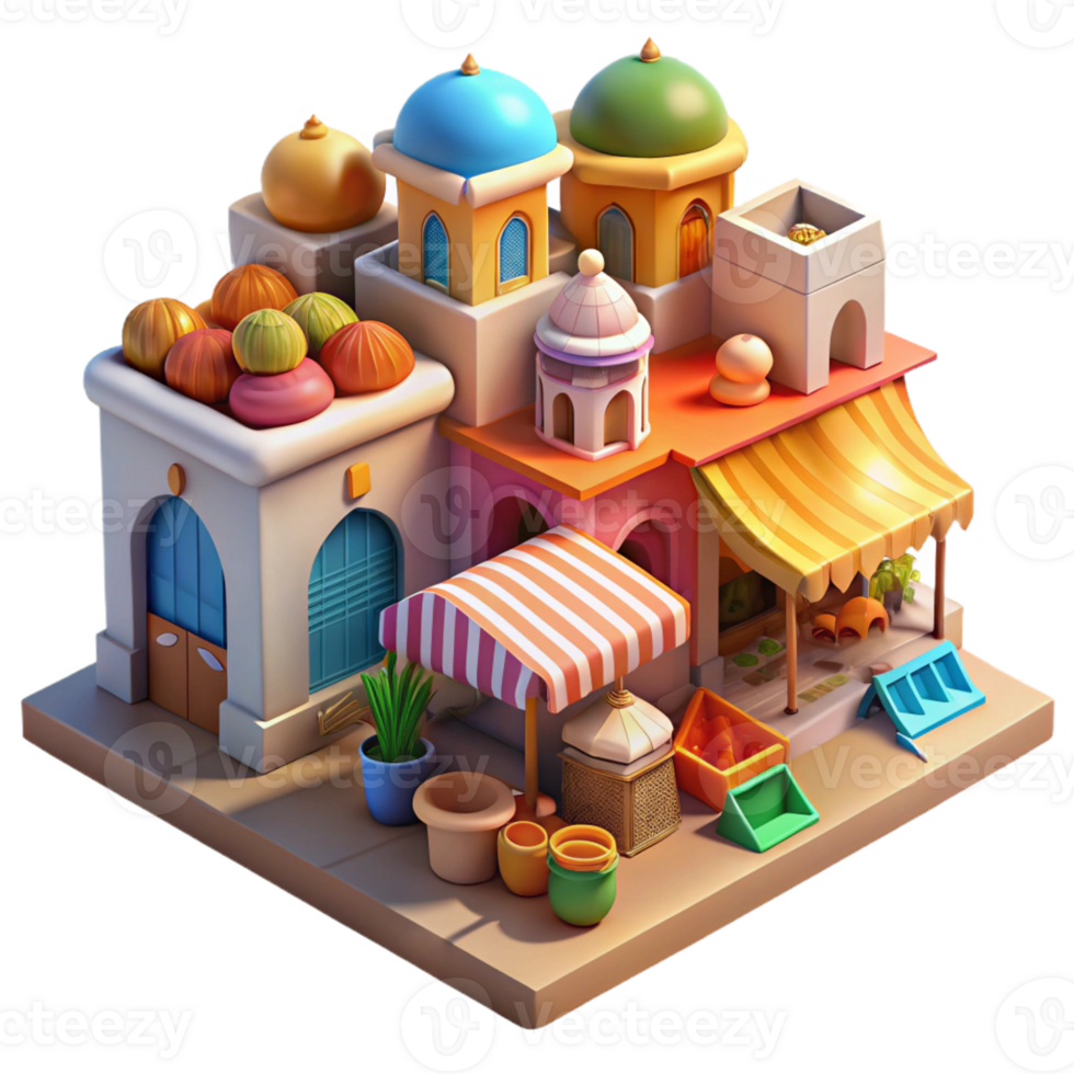 impressive classic A bustling marketplace in a Moroccan medina, vibrant textiles and intricate tilework, dappled sunlight, rendered in a vibrant, impressionistic style genuine png