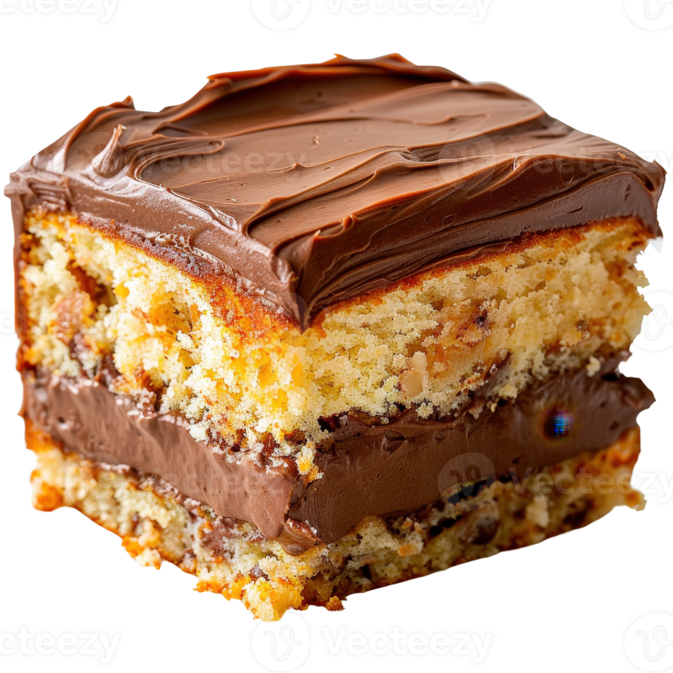 Decadent Chocolate Layer Cake with Creamy Ganache and Moist Vanilla Sponge png