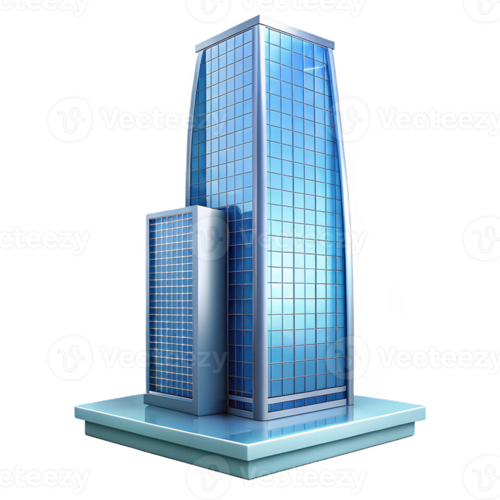 serene minimalist A sleek, modern glass skyscraper piercing through the clouds, crisp, clean lines, minimalist style professional png