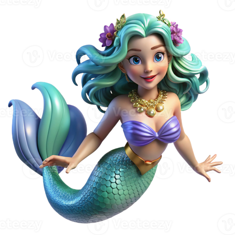 impressive contemporary A beautiful siren with shimmering scales and flowing seaweed hair, luring sailors with an enchanting melody. Pre-Raphaelite style with rich, jewel-toned colors genuine png