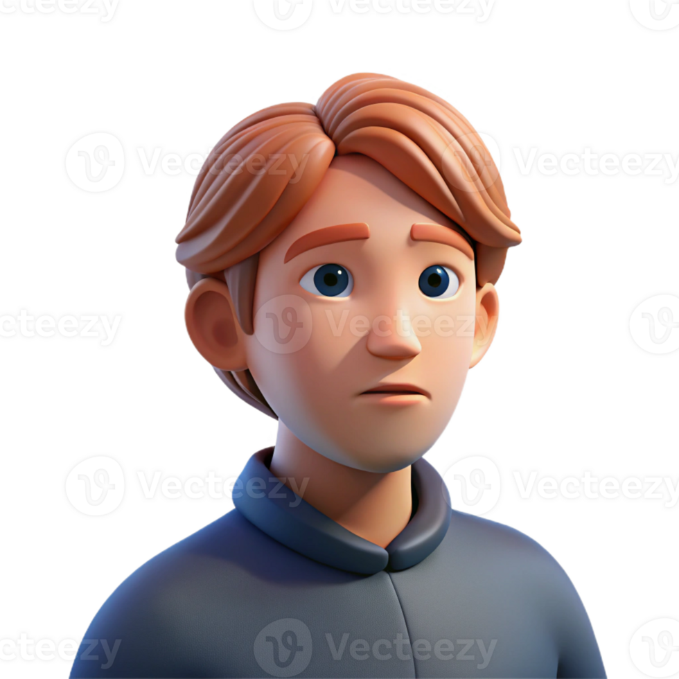 serene classic Portrait of a person with a thoughtful expression, gazing into the distance, lit by soft, melancholic light, contemplative style high resolution png