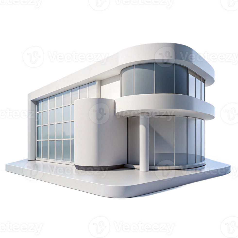 elegant minimalist Modern art museum, minimalist design, white walls and large windows, bright natural light, architectural photography style, original png