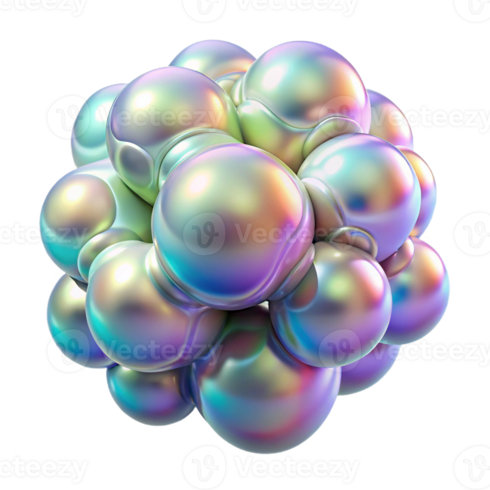 magnificent rustic A cluster of amorphous, iridescent bubbles, morphing and merging, with a pearlescent sheen. Surreal, organic style, soft, diffused lighting 4K png